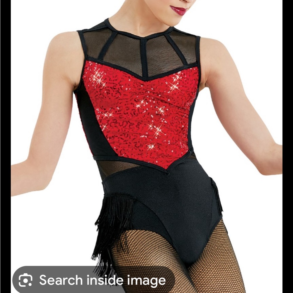 Weissman dance costume/leotard small adult in excellent condition